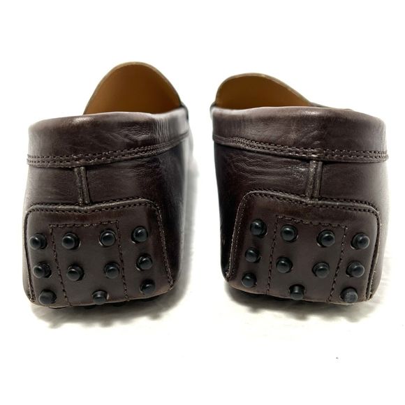 Tod’s Mens Brown Leather Driving Shoes Size 9.5 main image 5
